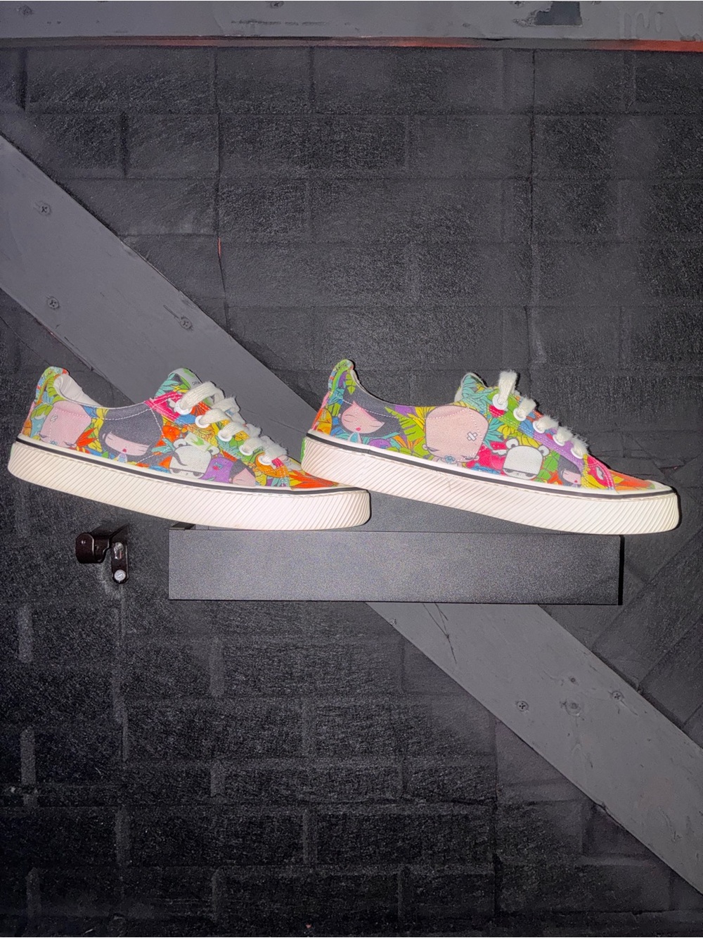 Cariuma x Titi Freak canvas sneakers.